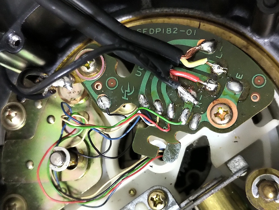 Photo of bad/DIY SL-1200/1210 turntable repair